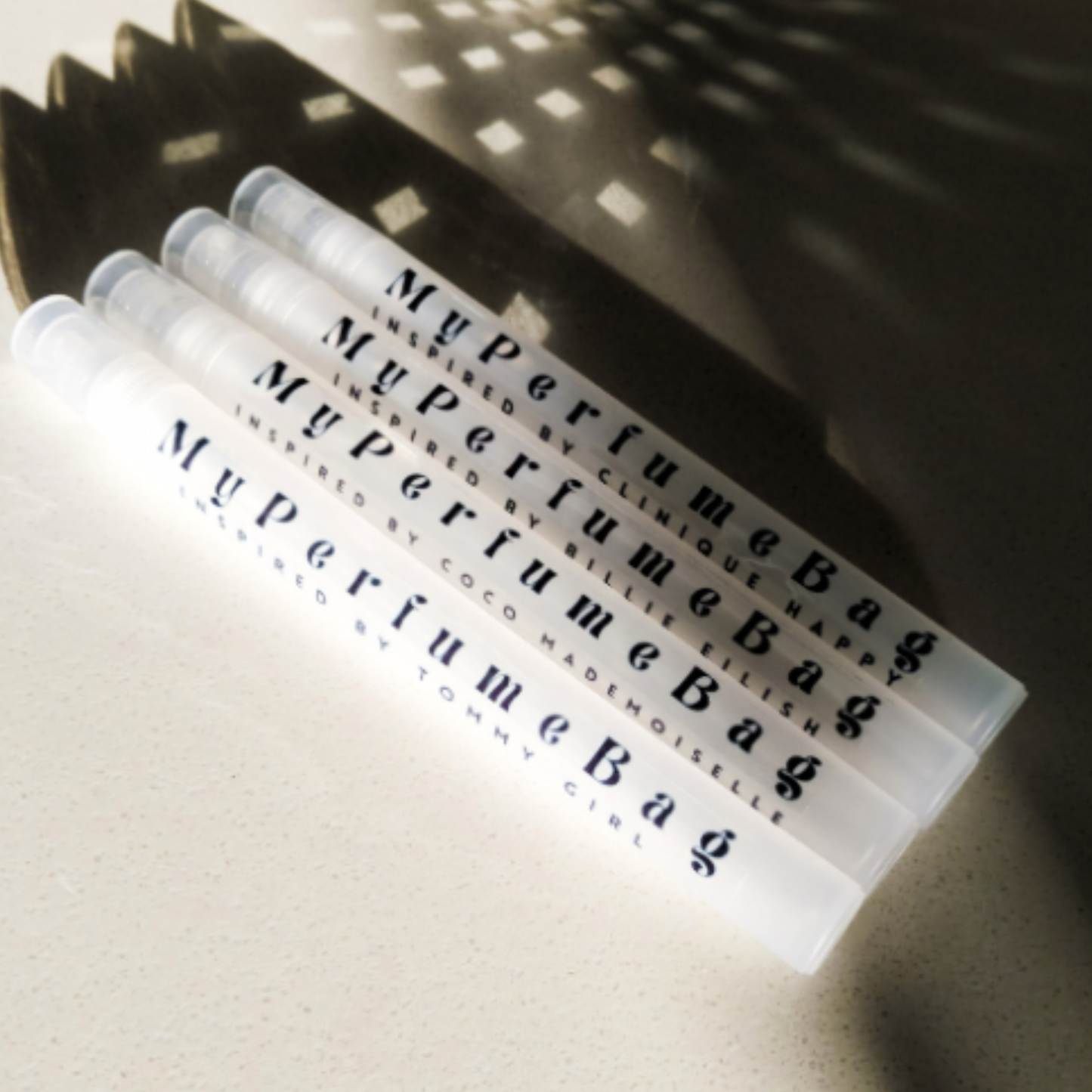 PERSONALISED EMBROIDERED POUCH & 60ML PERFUME SET