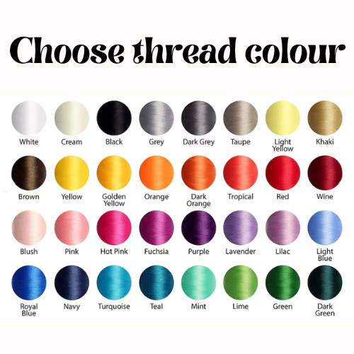 PERSONALISED EMBROIDERED POUCH & 60ML PERFUME SET